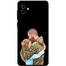 Чохол для Samsung Galaxy A04 (A045) MixCase патріотичні чоловік та жінка
