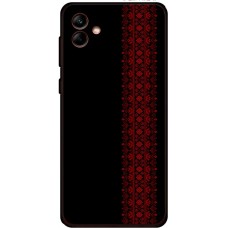 Чохол для Samsung Galaxy A04 (A045) MixCase патріотичні червоний колір вишиванки