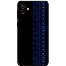 Чохол для Samsung Galaxy A04 (A045) MixCase патріотичні синій колір вишиванки