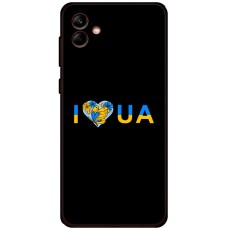 Чохол для Samsung Galaxy A04 (A045) MixCase патріотичні I love UA
