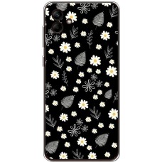 Чохол для Samsung Galaxy A04 (A045) MixCase квіти ромашки і листочки