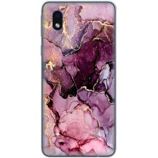 Чохол для Samsung Galaxy A01 Core (A013) MixCase мармур рожевий