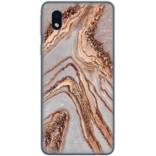 Чохол для Samsung Galaxy A01 Core (A013) MixCase мармур сірий I