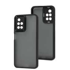 Чохол для Xiaomi Redmi 10 Luxury Metal Lens чорний