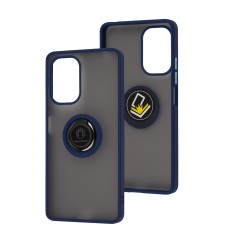 Чохол для Xiaomi Poco F5 / Note 12 Turbo LikGus Edging Ring синій