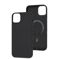 Чохол для iPhone 14 Plus MagSafe carbon black