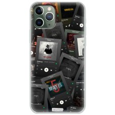 Чохол для iPhone 11 Pro MixCase музика альбоми темний