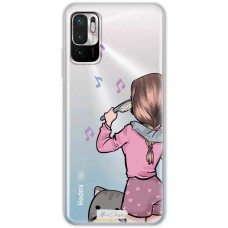 Чохол для Xiaomi Redmi Note 10 5G / Poco M3 Pro Mixcase дівчини дизайн 16