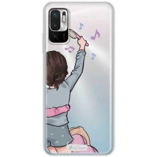 Чохол для Xiaomi Redmi Note 10 5G / Poco M3 Pro Mixcase дівчини дизайн 17