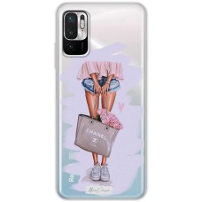 Чохол для Xiaomi Redmi Note 10 5G / Poco M3 Pro Mixcase дівчини дизайн 19
