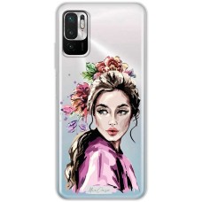 Чохол для Xiaomi Redmi Note 10 5G / Poco M3 Pro Mixcase дівчини дизайн 21