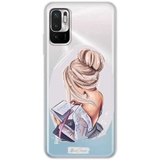 Чохол для Xiaomi Redmi Note 10 5G / Poco M3 Pro Mixcase дівчини дизайн 28