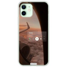 Чохол для iPhone 12 MixCase музика літак