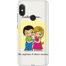 Чехол для Xiaomi Redmi Note 5 Mixcase для влюбленных 25