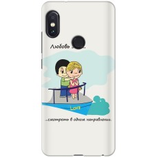 Чехол для Xiaomi Redmi Note 5 Mixcase для влюбленных 30