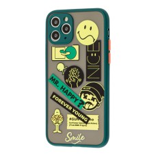 Чохол для iPhone 11 Pro Picture shadow matte forever young оливковий