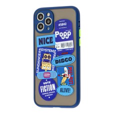 Чохол для iPhone 11 Pro Picture shadow matte nice disco синій