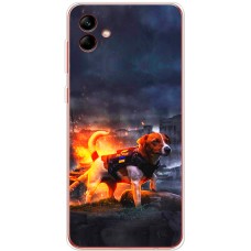 Чохол для Samsung Galaxy A04 (A045) MixCase Патрон у руїнах міста