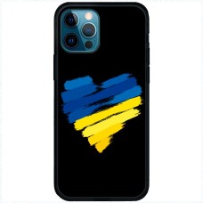 Чохол для iPhone 13 Pro MixCase патріотичний "серце"