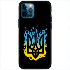 Чохол для iPhone 13 Pro MixCase патріотичні візерунок із гербом