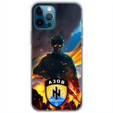 Чохол для iPhone 13 Pro MixCase патріотичні кіборг Азова