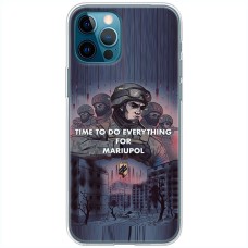 Чохол для iPhone 13 Pro MixCase патріотичні військові захисники Азов