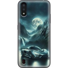 Чохол для Samsung Galaxy A01 (A015) MixCase машини неон місяць