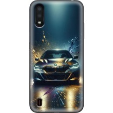 Чохол для Samsung Galaxy A01 (A015) MixCase машини неон bmw
