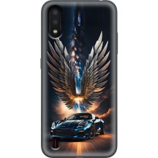 Чохол для Samsung Galaxy A01 (A015) MixCase машини неон крила