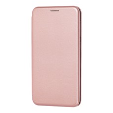 Чохол книжка Premium для Samsung Galaxy A10 (A105) рожево-золотистий