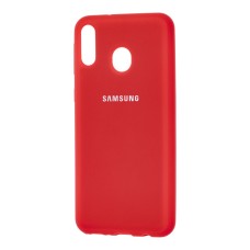 Чохол для Samsung Galaxy M20 (M205) Silicone cover червоний
