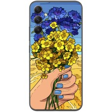 Чохол для Samsung Galaxy A14 MixCase патротичні квіти