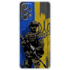 Чохол для Samsung Galaxy A72 MixCase патріотичні український вої