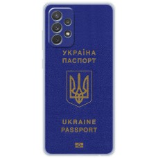 Чохол для Samsung Galaxy A72 MixCase патріотичні Україна паспорт