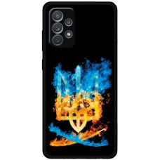 Чохол для Samsung Galaxy A72 MixCase патріотичні герб та шабля