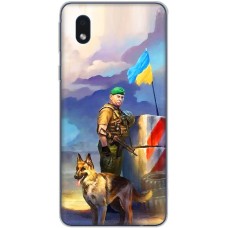 Чохол для Samsung Galaxy A01 Core (A013) MixCase патріотичні прикордонники