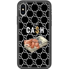 Чохол для iPhone X / Xs MixCase гроші pay me cash bear