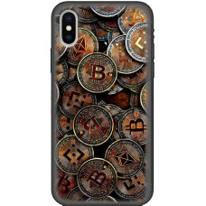 Чохол для iPhone X / Xs MixCase гроші bitcoins