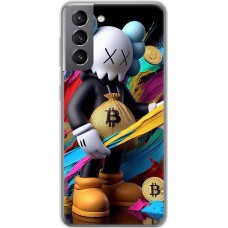 Чохол для Samsung Galaxy S21 (G991) MixCase асорті Kaws IV