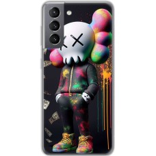 Чохол для Samsung Galaxy S21 (G991) MixCase асорті Kaws V
