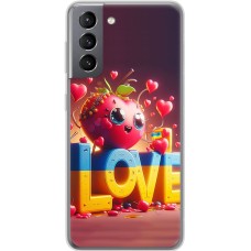 Чохол для Samsung Galaxy S21 (G991) MixCase асорті LOVE
