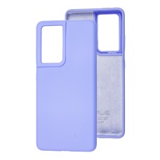 Чохол для Samsung Galaxy S21 Ultra (G998) Wave Full light purple