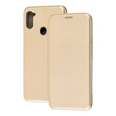 Чохол книжка Premium для Samsung Galaxy A11/M11 золотистий