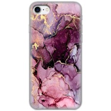 Чохол для iPhone 7 / 8 / SE MixCase мармур рожевий