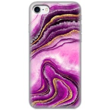 Чохол для iPhone 7/8/SE MixCase рожевий мармур