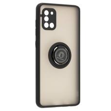 Чохол для Samsung Galaxy A31 (A315) LikGus Edging Ring чорний
