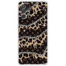Чохол для Samsung Galaxy A13 (A135) MixCase Леопард Louis Vuitton
