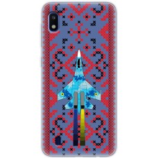 Чохол для Samsung Galaxy A10 (A105) MixCase патріотичні Винищувач України