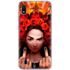 Чохол для Samsung Galaxy A10 (A105) MixCase патріотичні Чарівна Українка