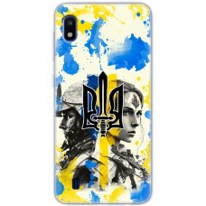 Чохол для Samsung Galaxy A10 (A105) MixCase патріотичні сильні та нескорені